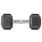 Lifeline Fitness Hex Rubber Dumbbell, 20lbs LLHRD20 - alternate 1